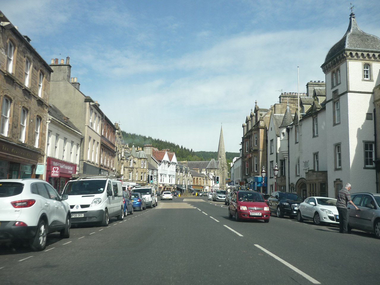Peebles is serviced by Alnwick skip hire